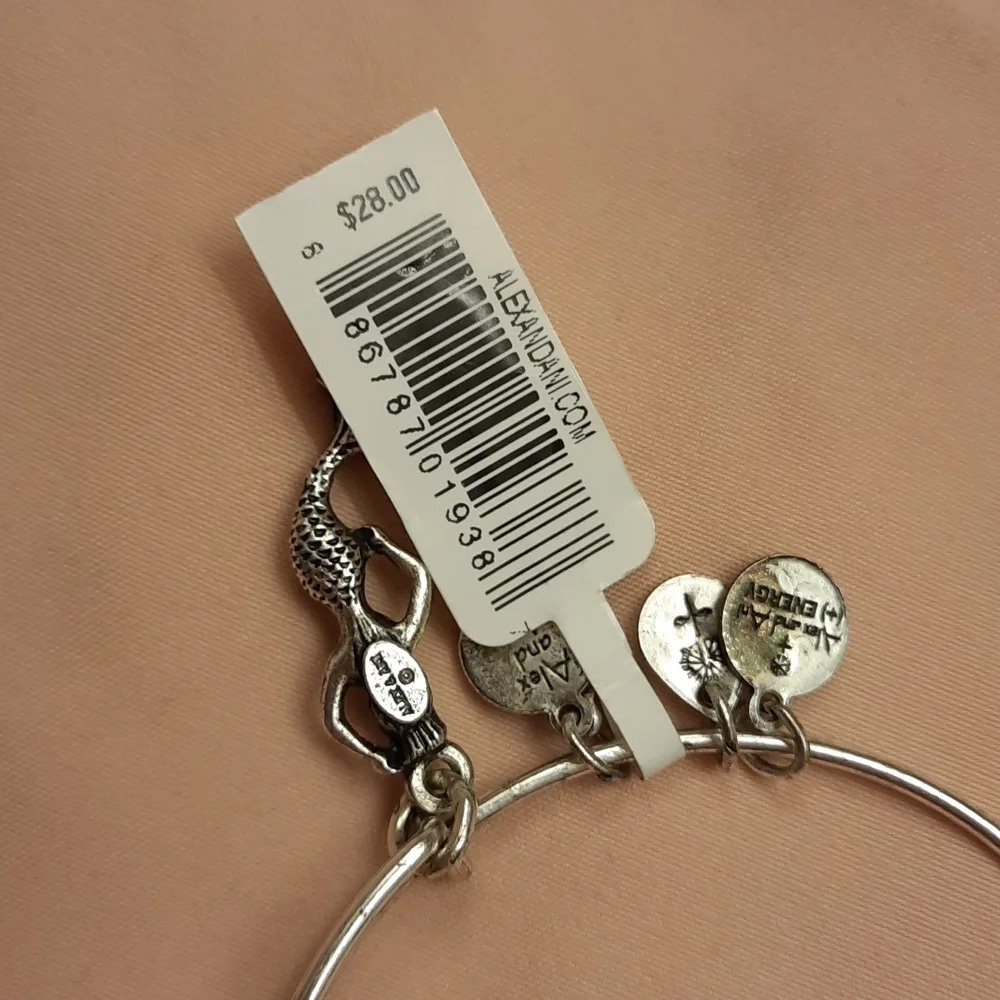 NWT, Alex and Ani Russian Silver Mermaid Bracelet